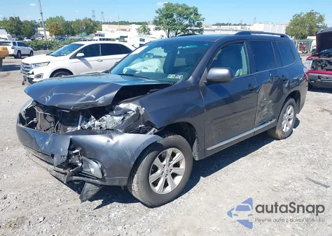 2011 Toyota Highlander Se V6 из США, поврежденный, VIN 5TDBK3EH7BS077516